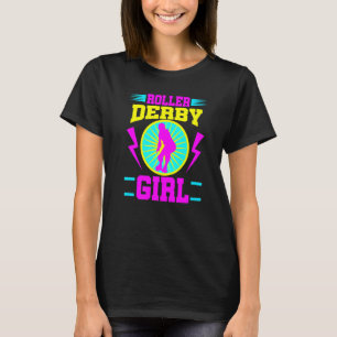 Roller Derby Mädchen Roller Skating Jammer Skate T-Shirt