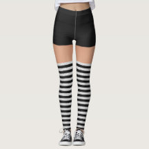 Roller Derby Name Black Shorts Stricksocken