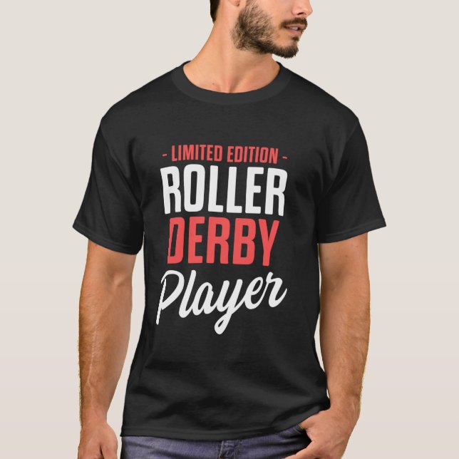 Roller Derby Player Edition Skaten Team T-Shirt (Vorderseite)