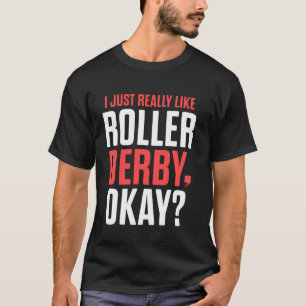 Roller Derby Player like Skaten Team T-Shirt