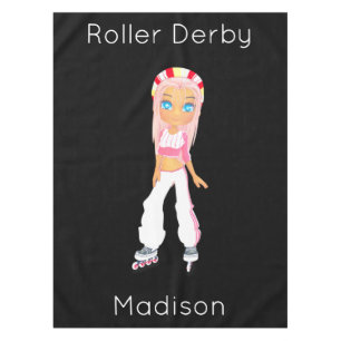 Roller Derby Tablecloth Tischdecke