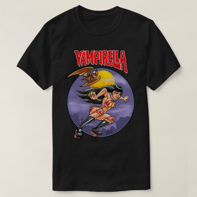 Roller Derby Vampirella T-Shirt (Design vorne)