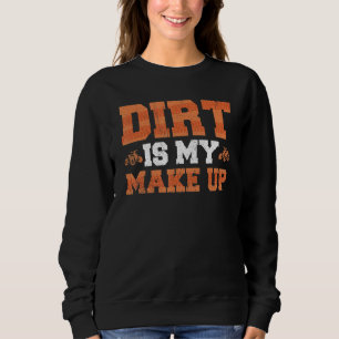 Roller Dirt ist mein Quad Bike Rider Sweatshirt