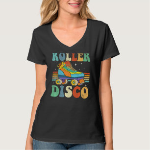 Roller Disco Roller Skate Roll 70er 80er Sport Rol T-Shirt