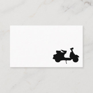 Roller-Fahrrad-Motorrad-Lieferungs-Fahrer-Reiter Visitenkarte