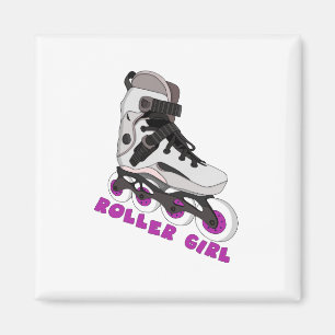 Roller Girl Magnet
