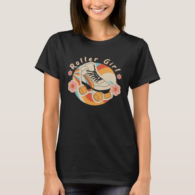Roller Girl T-Shirt (Vorderseite)