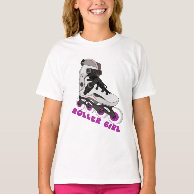 Roller Girl T-Shirt (Vorderseite)
