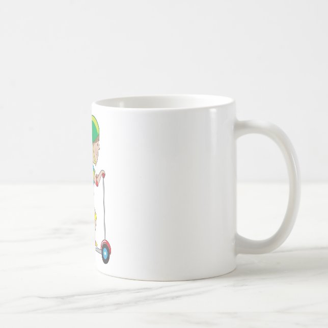 Roller-Junge Tasse (Rechts)