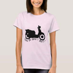 Roller oder E-Fahrrad - dieses ist, wie ich rolle! T-Shirt