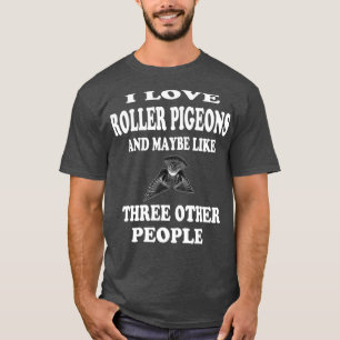 Roller Pigeons T Shirt Geschenk Birmingham Roller