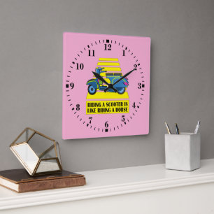 Roller Quadratische Wanduhr