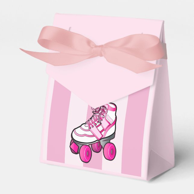 Roller Skate Birthday Goody Box Geschenkschachtel (Vorderseite)