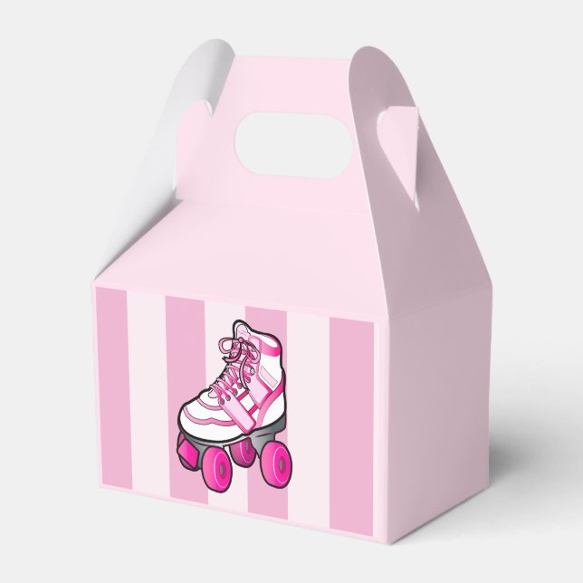 Roller Skate Birthday Goody Box Geschenkschachtel (Vorderseite)