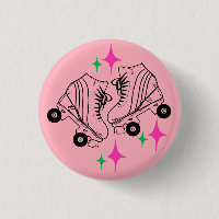 Roller Skate Derby Skaten Pink Geburtstagsparty