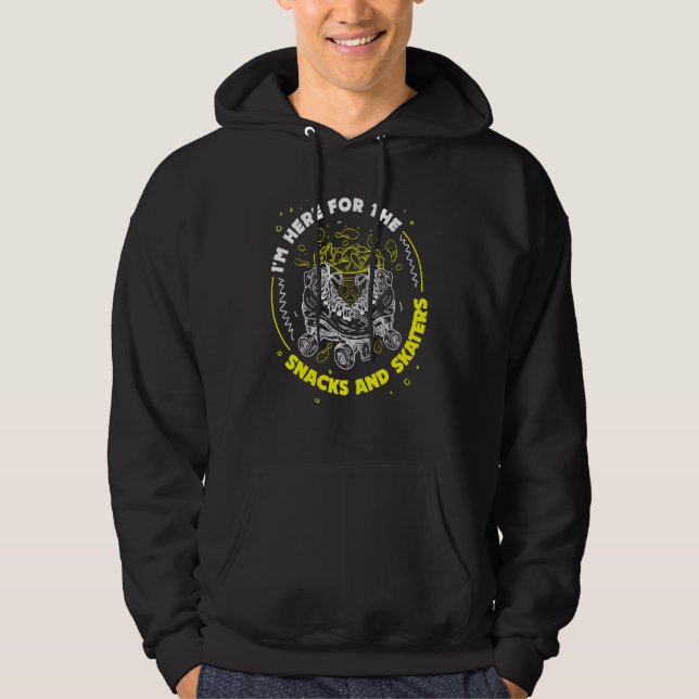 Roller Skate Design Roller Blades Skater Stuff Inl Hoodie (Vorderseite)