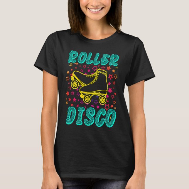 Roller-Skate Disco inline Skaten Roller Skaten T-Shirt (Vorderseite)