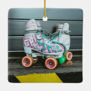 Roller-Skate Epic Keramikornament