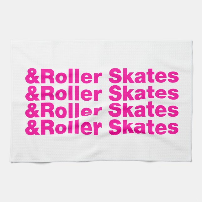 & Roller-Skate Handtuch (Horizontal)