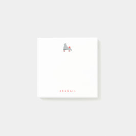 Roller Skate - Korallen Post-it Klebezettel