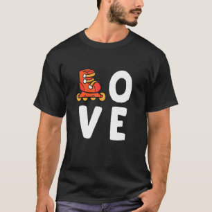 Roller-Skate Liebe Inline Skaten Roller Skaten T-Shirt