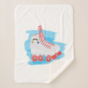 Roller-Skate mit Wasserfarbenspulenverschluss Sherpadecke