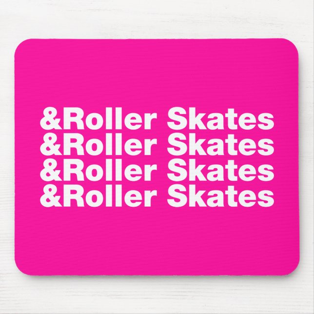 & Roller-Skate Mousepad (Vorne)
