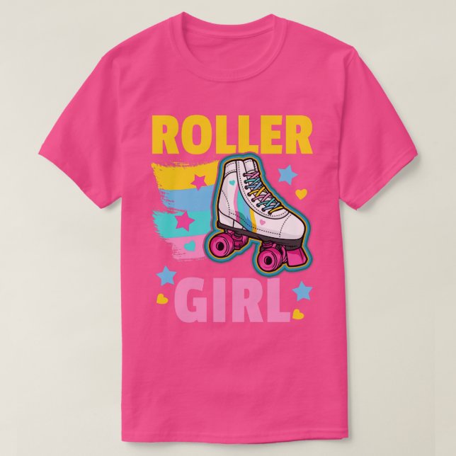 Roller Skate Roller Girl T-Shirt (Design vorne)