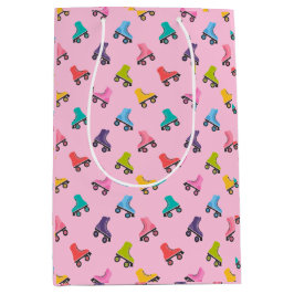 Roller-Skate Skaten Design-Geschenktasche Mittlere Geschenktüte