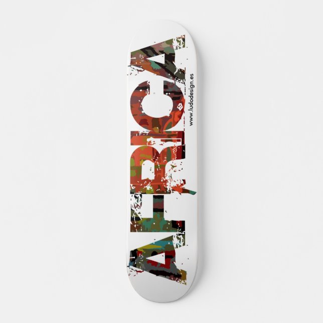 Roller Skateboard Afrika Ludodesign (Vorne)