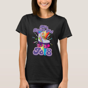 Roller Skaten 8 Jahre alt 8. Geburtstag Girl Skate T-Shirt