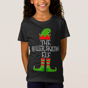 Roller Skaten Elf Niedlich Group Matching Family T-Shirt