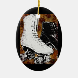Roller Skaten Ornament - Vintage Skate