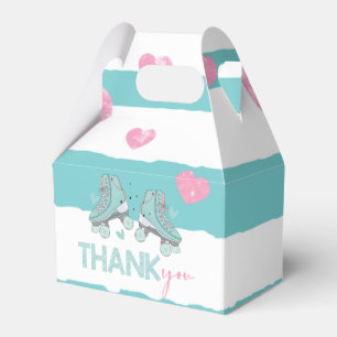 Roller Skaten Pastel Geburtstag Vielen Dank Geschenkschachtel