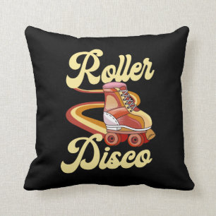 Roller Skaten Roller Disco 1970S Retro Kissen