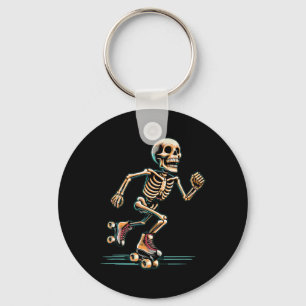 Roller Skaten Skater Halloween Schlüsselanhänger