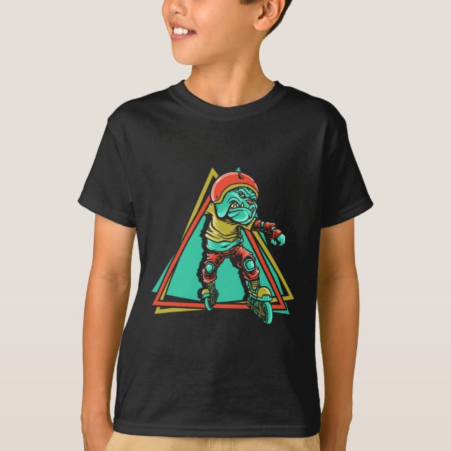 Roller Skater Inline-Skating  T-Shirt (Vorderseite)