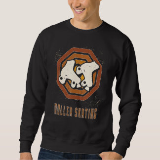 Roller Skating Vintage Retro Classic Sport Love Sweatshirt
