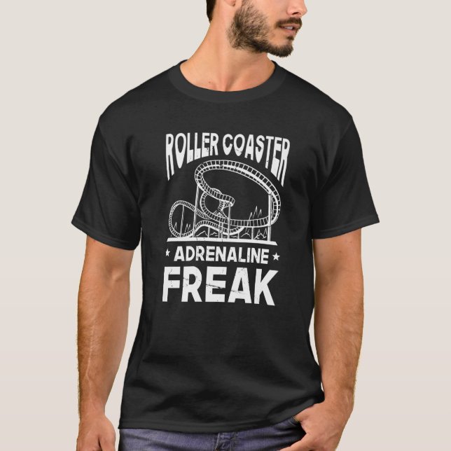 Roller Untersetzer Adrenaline Freak Roller Unterse T-Shirt (Vorderseite)