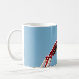 Roller Untersetzer am Morgen Kaffeetasse