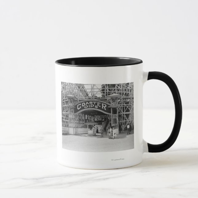 Roller-Untersetzer bei Glen Echo Park Fotografie Tasse (Rechts)