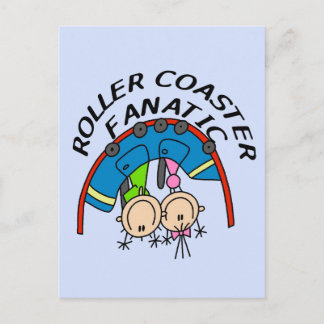 Roller Untersetzer Fanatic Tshirts und Geschenke Postkarte