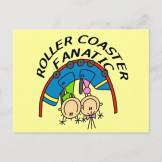 Roller Untersetzer Fanatic Tshirts und Geschenke Postkarte