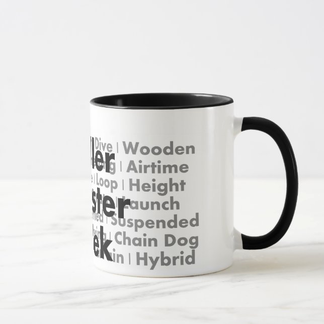 Roller Untersetzer Geek Coffee Tasse (Rechts)