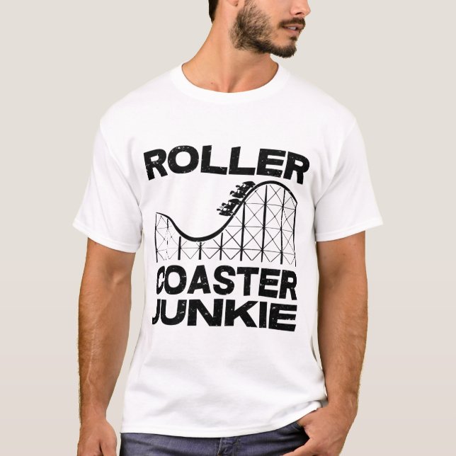 ROLLER UNTERSETZER JUNKIE T-Shirt (Vorderseite)