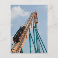 Roller-Untersetzer-Postkarte