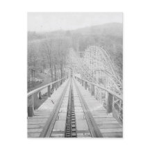 Roller-Untersetzer-Postkarte