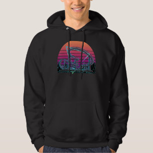 Roller Untersetzer Retro Hoodie