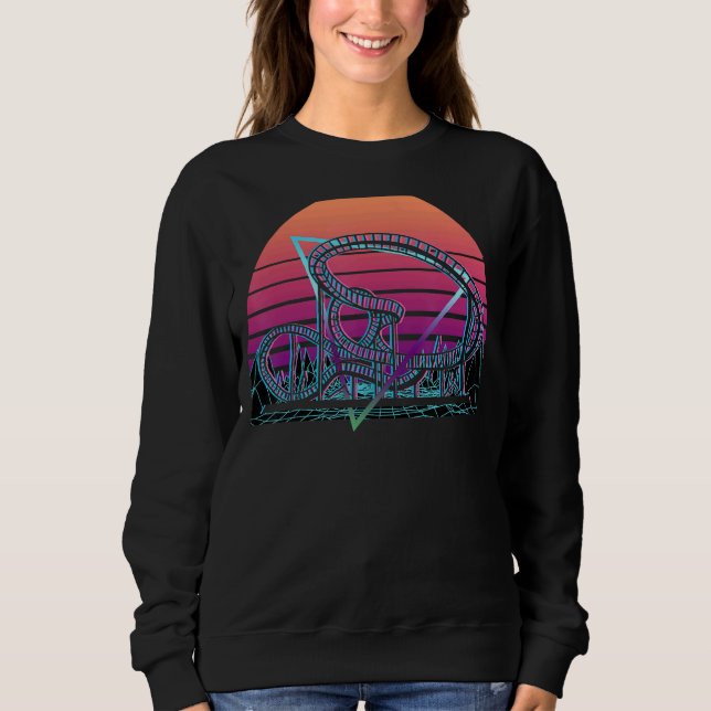 Roller Untersetzer Retro Sweatshirt (Vorderseite)