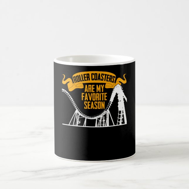Roller-Untersetzer-Rollercoaster Kaffeetasse (Mittel)